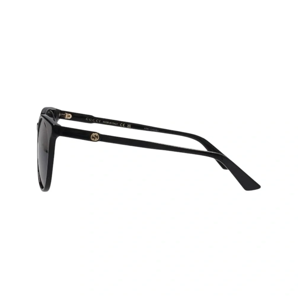 Gucci Black Round Sunglasses